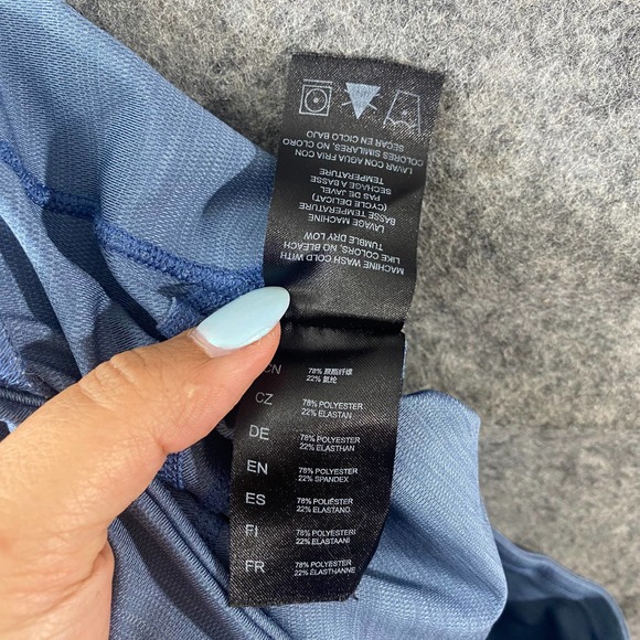 Kuhl Skulpt Leggings Small Blue Mid Rise Kapri Tight Capri Crop Athleisure - Picture 10 of 11